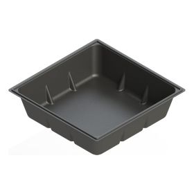 100 Gallon Reservoir, Black, Square