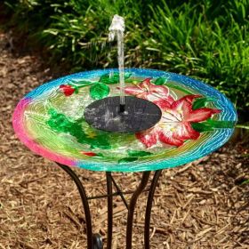 Bird bath Solar Fountain Kit - Enhance Bird Bath with a Fountain