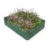 Coated Steel Raised Bed Planter Gardening Box 4Ft x 3Ft x 11In