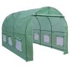 11.5’ x 6.5' x 6.5’ Arch Greenhouse w/ Steel Frame and PE Cover