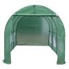 11.5’ x 6.5' x 6.5’ Arch Greenhouse w/ Steel Frame and PE Cover