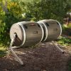 100-Gallon Compost Bin Tumbler System with Double Rotating Composter