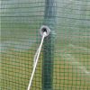 Large 10x20x7’ Arch Greenhouse Green PE Cover, Steel Frame
