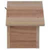 Cedar Wooden A-Frame Birdhouse for Wrens - Easy to Hang or Mount with 1” Hole