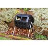 Dual Chamber Compost Bin Tumbler Composter - 37 Gallon/5 Cu. Ft.