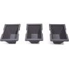 Plastic Elevated Planter Box with Removable Trays 39x19.5x26”