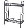 Contemporary Heavy Duty 2 Tier Plant Stand Rack 24”W x 32”H