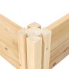 Cedar Wood 3 Tier Raised Garden Bed 12 ft x 4 ft - Made in USA