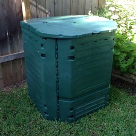 Heavy Duty Large Capacity Plastic Home Composting Bin 240 Gal; 32 CuFt