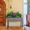 Mobile Elevated Planter Box with Caster Wheels 45” x 19” x 36”