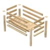 Cedar Elevated Raised Bed Planter 50.5”x27”x31” Made in USA