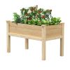 Cedar Elevated Raised Bed Planter 50.5”x27”x31” Made in USA