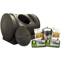 Compost Bin Starter Kit - Made in USA 52-Gallon