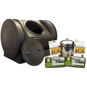 Compost Bin Starter Kit - Made in USA 52-Gallon