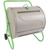 Rugged Weather Resistant Plastic Composting Bin Tumbler 37 Gal; 4.9 CuFt