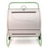 Rugged Weather Resistant Plastic Composting Bin Tumbler 37 Gal; 4.9 CuFt