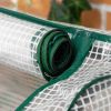 Fir Elevated Raised Bed Planter w/Greenhouse Cover 48x22x46"