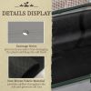 Fir Elevated Raised Bed Planter w/Greenhouse Cover 48x22x46"
