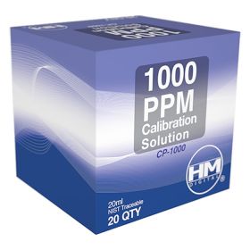 HM Digital TDS 1000 ppm calibration solution - 20 packets of 20 ml