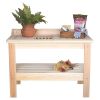 Cypress Potting Bench with Removable Catchment Bin 49" x 52”