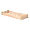 Low Profile Cedar Raised Garden Bed 16x48” - Made in U.S.A.