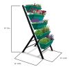 5 Tier Green Vertical Garden Elevated Planter Boxes