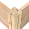 Cedar Raised Garden Bed Center Trellis 8Ft x 4Ft Made in USA