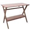 Outdoor Garden Wood Potting Bench w/ Lower Shelf 47x25x37”