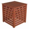 Solid Wood Compost Bin with Removable Top and Hinged Side Panel 90 Gal; 12 CuFt