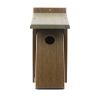 Outdoor Garden Environmentally Friendly Composite Wood Birdhouse Brown or Gray