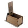Outdoor Garden Environmentally Friendly Composite Wood Birdhouse Brown or Gray
