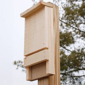 Outdoor Pine Wood Bat House Kit Houses 12 Bats Made in USA