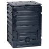 UV-Resistant 100% Recycled Plastic Compost Bin 79 Gal; 10.6 CuFt