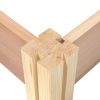 Cedar Raised Garden Bed with Trellis 16 x 48" Made in the USA