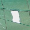 14.5’x6’x6.6’ Hoop Greenhouse w/ Green PE Cover Steel Frame
