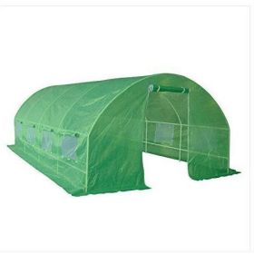 Hoop Greenhouse with Steel Frame and PE Cover 20’ x 10’ x 7’