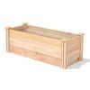 Premium Cedar Raised Garden Bed 48” x 16" x 16.5" Made in USA