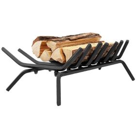Fireplace Log Grate for Indoor/Outdoor Fire Pit or Fireplace 18”H
