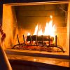 Fireplace Log Grate for Indoor/Outdoor Fire Pit or Fireplace 18”H
