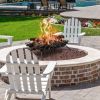Fireplace Log Grate for Indoor/Outdoor Fire Pit or Fireplace 18”H