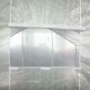 8’ x 10’ x 9’ A-Frame Greenhouse with Steel Frame and PE Cover