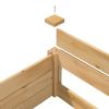 8 ft x 2 ft x 10.5 in Cedar Raised Garden Bed - Made in USA