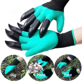 Gardening Gloves with 8 Removable Claws for Easy Digging