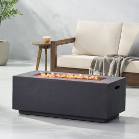 Outdoor MGO Fire Pit 40 000 BTU with Tank Holder 40” Width