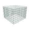 Square Powder Coated Steel Mesh Garden Composter Bin 3.25’ High; 29.5 CuFt