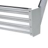 Galvanized Steel Square Raised Garden Bed 48” x 48” x 12”