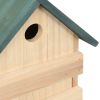 Natural Fir Wooden Bird Houses Mounting or Hanging 1” Opening  4 PC