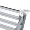 Galvanized Steel Square Raised Garden Bed 48” x 48” x 12”