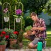 9 PC Orchid Seed Starter Kit Reusable Clear Pots with 32’ Rope