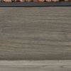 Outdoor MGO Grey Wood Finish Fire Pit Table 50,000 BTU 56” D